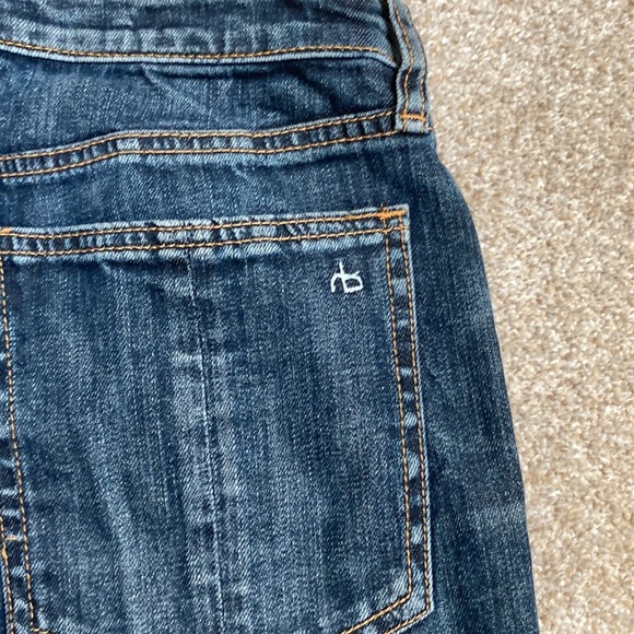 Rag & Bone Nina High Rise Ankle Cigarette Jean *Tailored Waist* Retail $255 - Picture 5 of 6